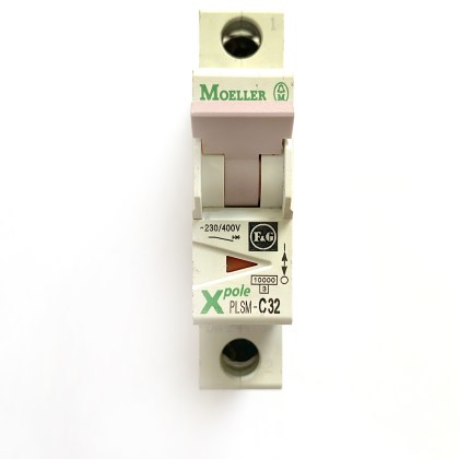 Moeller xPole PLSM-C32-DW C32 32A 32 Amp MCB Circuit Breaker Type C